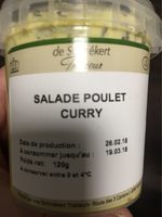 Salade poulet curry