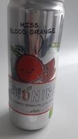 Organic sparkling juice drink