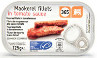 Filets de maquereaux à la sauce tomate
