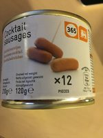 Cocktail sausages Delhaize