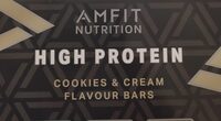 Amfit Nutrition Proteinriegel - Cookies & Cream