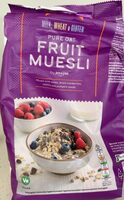 Pure oat fruit muesli
