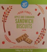 Apple and Cinnamon Sandwich Biscuits