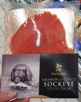 Saumon rouge sauvage fumé