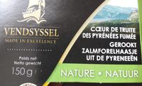 Coeur de truite des Pyrénées fumée