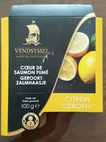 Coeur de saumon fumé citron