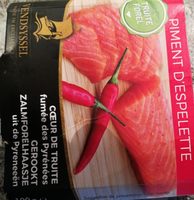 Truite forel au piment d'Espelette