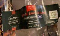 Coeur de saumon fume