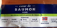 Cœur de saumon fumé