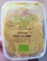 Salade bio poulet au curry kip curry