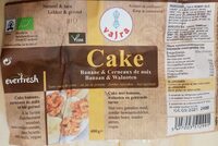 Cake Banane & Cerneaux de noix