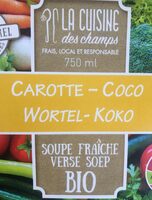 Soupe carotte coco