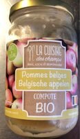 Compote de pommes bio