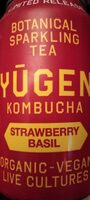 Kombucha strawberry basil