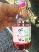 Jus de cramberry bio