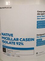Native Micellar Casein Isolate