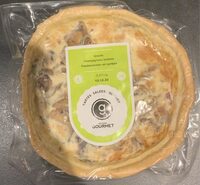 Quiche champignons lardons