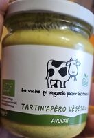 Tartin'apero végétal avocat