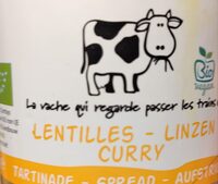 Lentilles curry