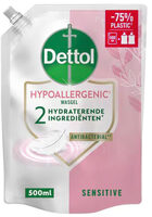 Dettol Sensitive Antibacteriële Wasgel Navulling