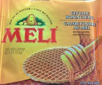 Gaufre fourrée au miel