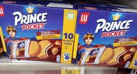 Lu Prince pocket Chocolade smaak met volkoren tarwe