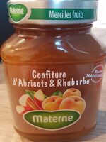 Confiture abricots rhubarbe