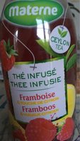 Thé infusé framboise