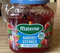 Confiture fraise cranberry