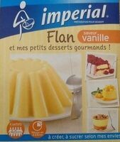 Flan saveur vanille