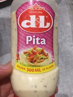 Pita - Sauce avec un délicieux goût d'ail