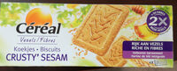 Céréal « Crusty » Sésame Biscuits