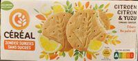 Biscuits Sans Sucre Citron / Yuzu