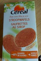 Céréales  gaufrettes au sirop