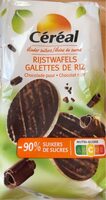 Galettes de riz chocolat noir