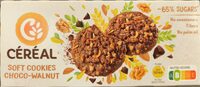 Soft cookies choco-walnut