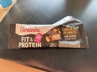 Gerlinea fit et protein dark chocolate peanuts
