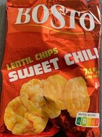 Lentil chips sweet chili