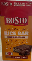 Rice bar  milk chocolate