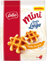 LOTUS MINI - Gaufre de Liège - 171g (6x1p)