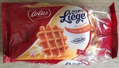 Gaufres de Liège perles de sucre