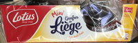 Mini Gaufres de Liège aux oeufs frais Chocolat Belge