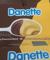 Danette chocolat vanille