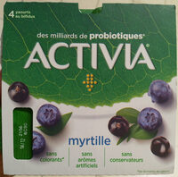 Yaourt au bifidus actiregularis et aux fruits