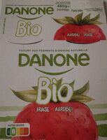 Yaourt aux ferments d'origine naturelle fraise