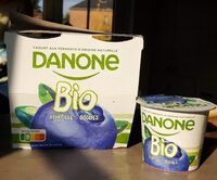 Danone bio myrtille