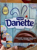 Crème dessert au chocolat saveur noisette