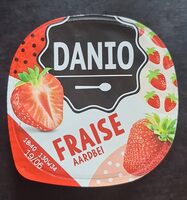 DANIO Verse kaas aardbei
