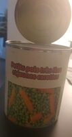 Petits pois très fins et jeunes carottes