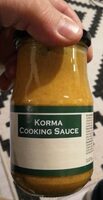Korma cooking sauce